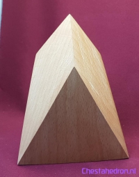 Chestahedron gestoomd beuken XLarge